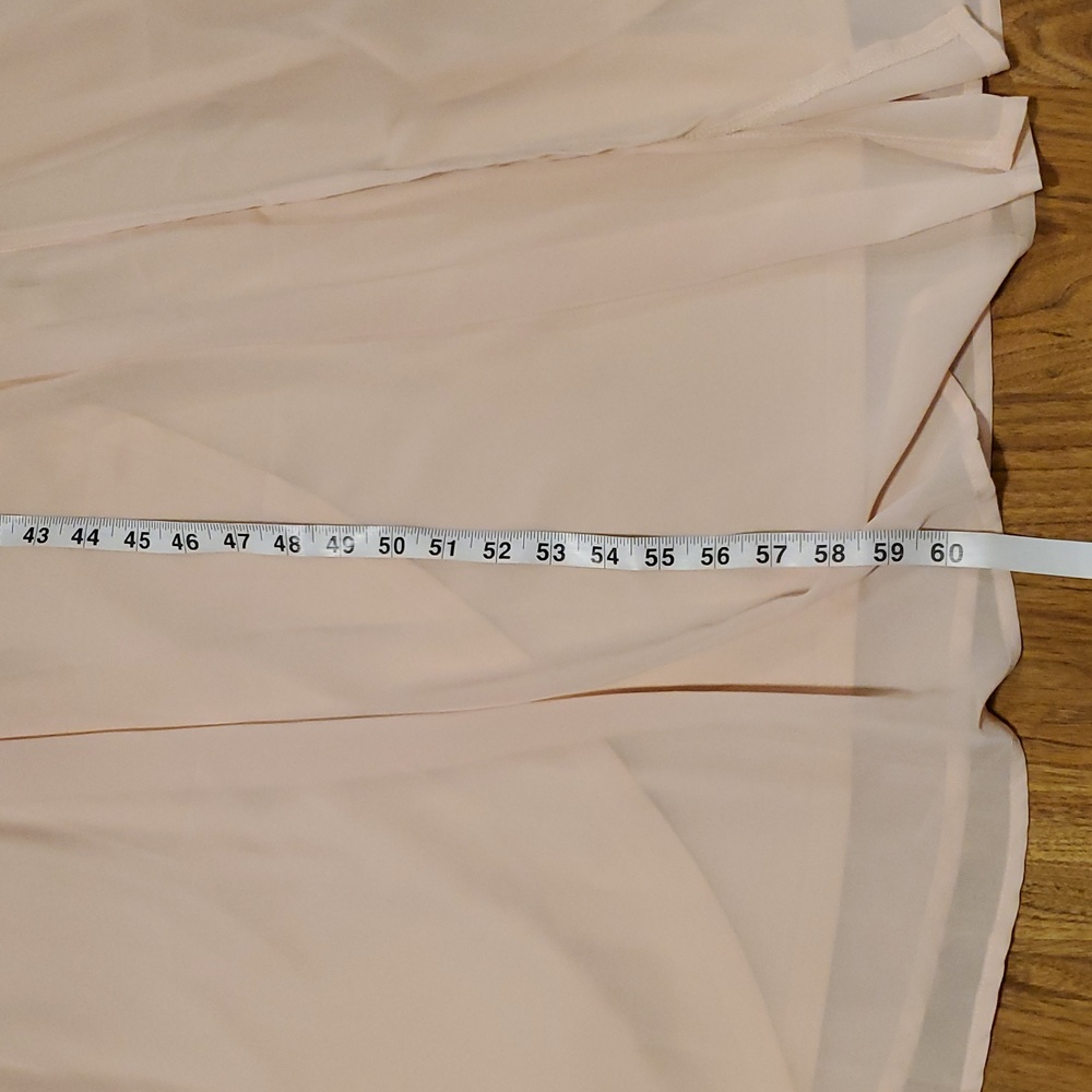 Lulu's Wondrous Water Lilies Blush Pink Maxi Dress Womens Size XL - Picture 12 of 16